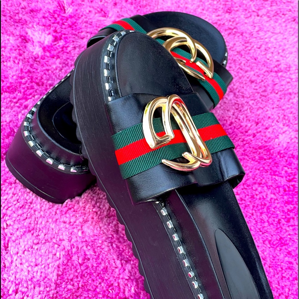 Gucci platform sandals